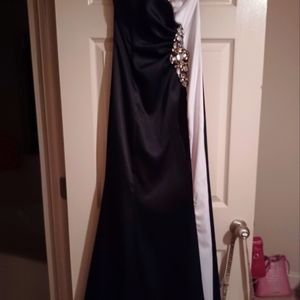Black formal gown